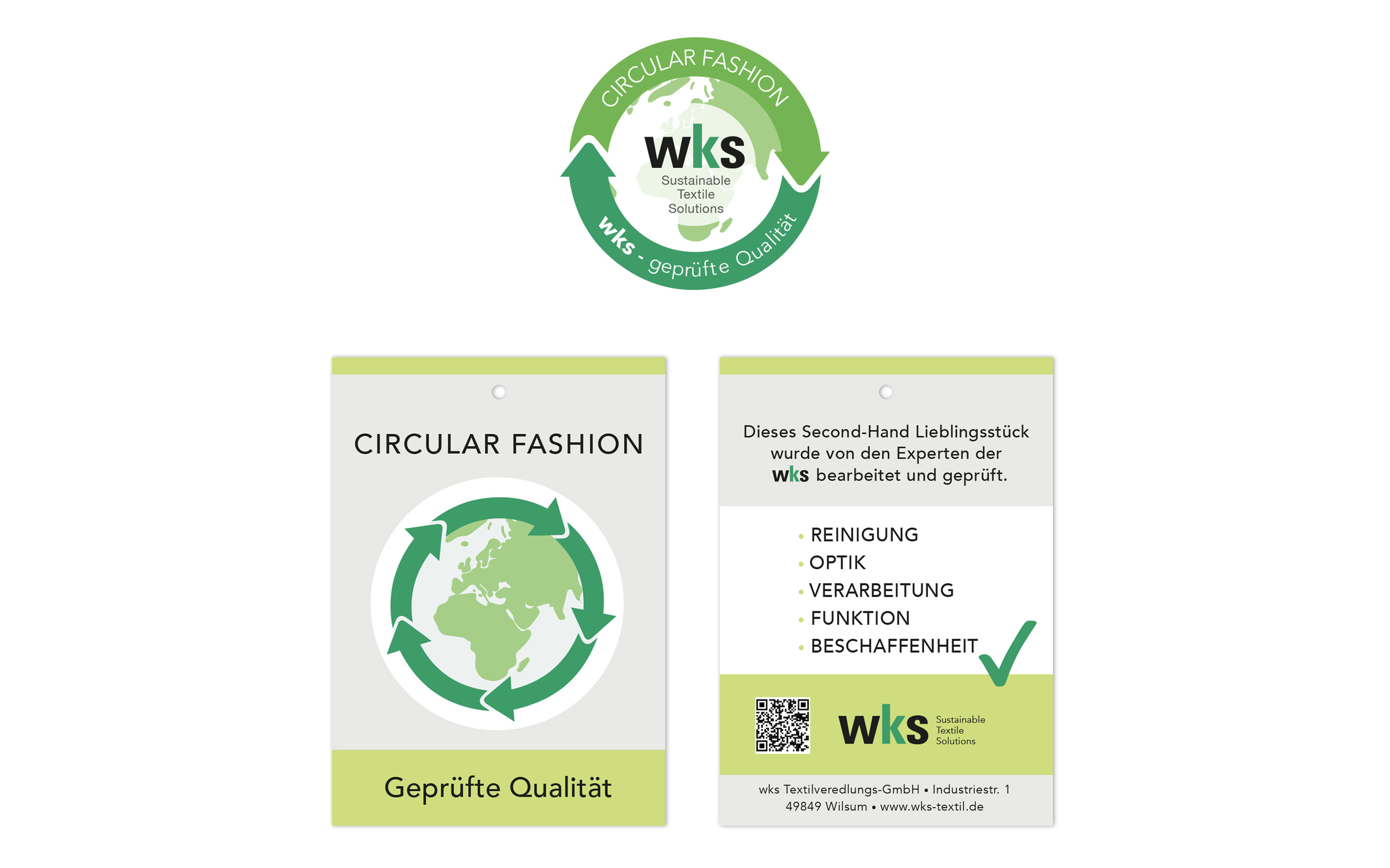 WKS-Gütesiegel „Circular Fashion – geprüfte Qualität“